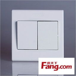 西門子品宜雅白二開單控大蹺板開關 帶熒光指示